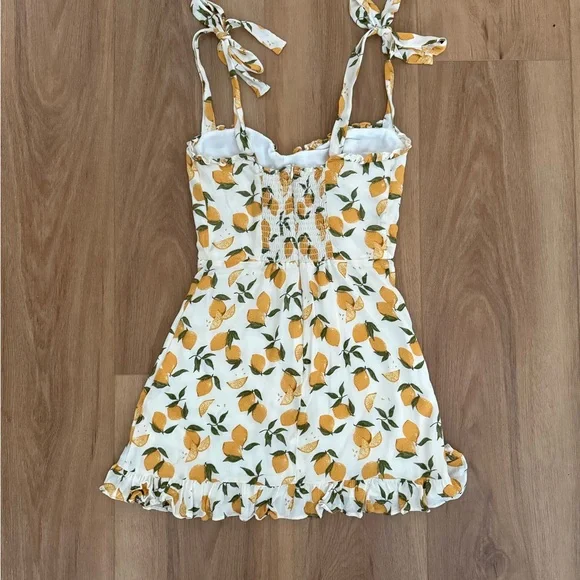 Reformation Lemon Print Dress - Picture 2 of 4